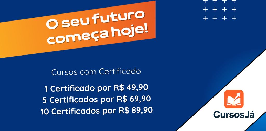 Banner Para Página De Pagamento Da Hotmart Curso Online Marketing Digital Moderno Azul e Branco